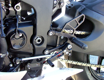 Jalkatappisarja Kawasaki ZX-6R 2009-2013 - Woodcraft
