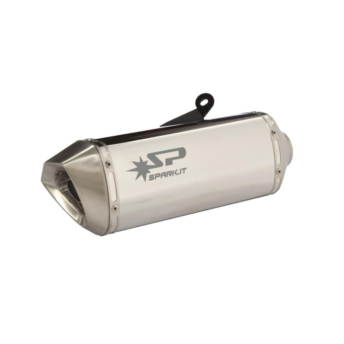 Slip-On Vaimennin BMW R 1200 R 2015-2016 FRC Ruostumaton teräs, tumma - Spark
