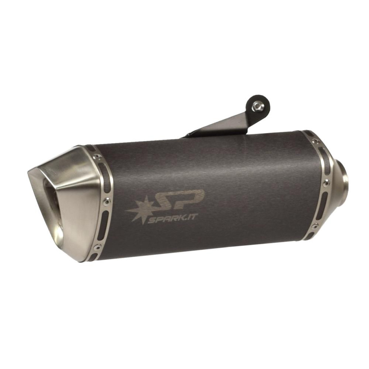 Slip-On Vaimennin Kawasaki Z 800 2013-2016 FRC Ruostumaton teräs,tumma - Spark