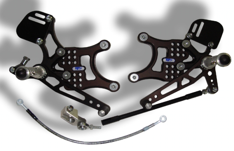 Jalkatappisarja Kawasaki ZX-6R 2007-2015 - PP Tuning