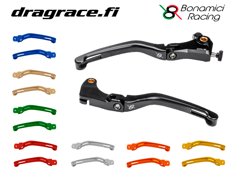Vipupari Säädettävä/Taittuva Honda CBR 600 R 2007-2025, CBR 1000 RR 2008-2025 - Bonamici Racing