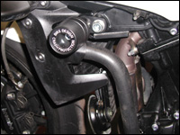 Crash Pads Triumph Speed Triple 2011 - Bike Design