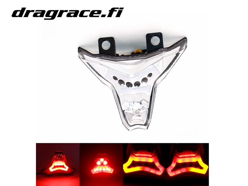 Led Takavalo Led Vilkuin Kawasaki Z 1000 2014-2020, ZX-10R 2016-2020, ZX-6R 2019-2021 Kirkas - Dragrace.fi