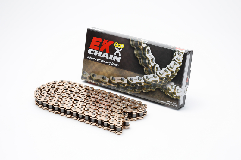 Ketju 530 MVXZ2 "QX-rengas" 102 Lenkkiä Kulta - EK Chains