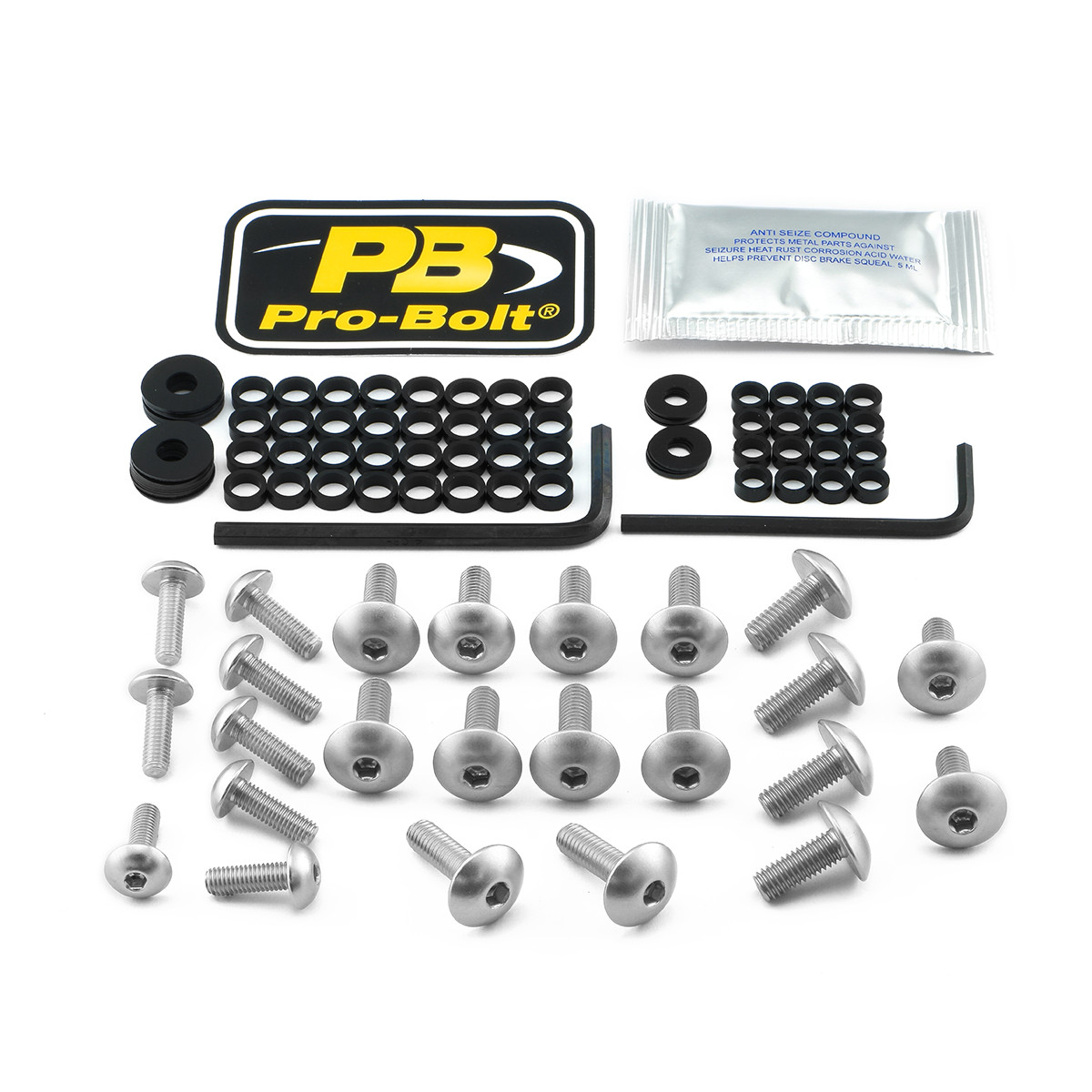 Katteenpulttisarja Alumiinia Honda CBR 1000 RR 2008-2016 - Pro Bolt