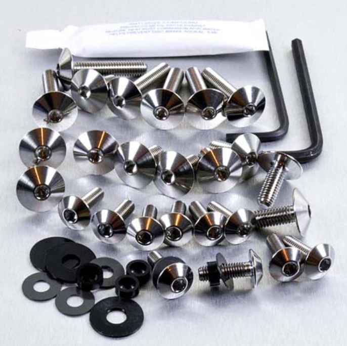 Katteenpulttisarja Ruostumatonta Terästä Kawasaki ZZR 1100 1990-2002 - Pro-Bolt