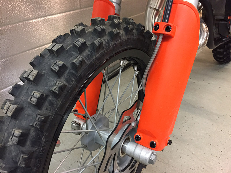 Pulttisarja Etuhaarukansuojille Alumiinia KTM 50 SX 2011-2017, 65 SX 2009-2017 RACE SPECS - Pro-Bolt