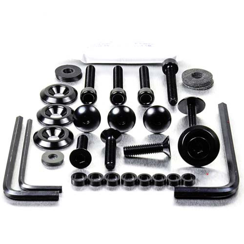 Katteenpulttisarja Alumiinia Suzuki GSF 1200 Bandit 2001-2005 Musta - Pro Bolt