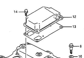 Huohotinkopantiiviste Suzuki GSX-R 1100 1986-1992 - Cometic