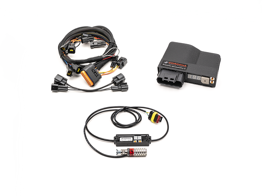 Precision Quickshifter 8 Combo Strain Gauge Quickshifter Kytkimellä, Pyöriin joissa ei ole vaihdetankoa - Cordona