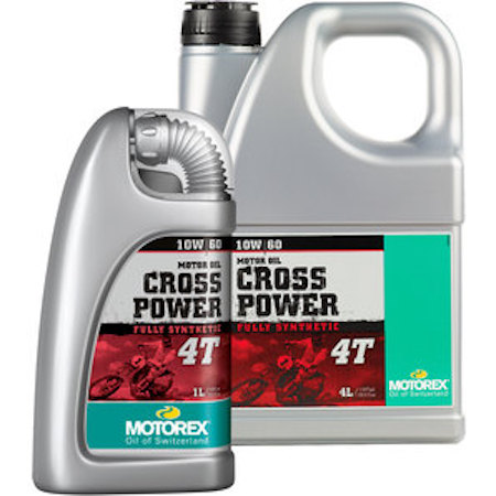 Moottoriöljy Cross Power Täyssynteettinen 4T 5W/40 4L - Motorex