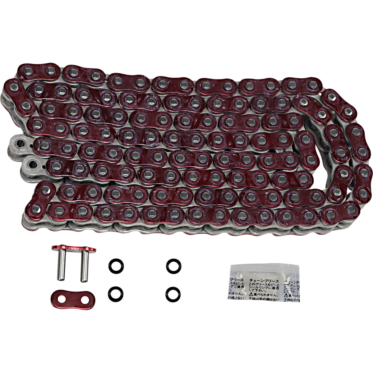 Ketju 530 ZVX3 "QX-rengas" 150 Lenkkiä Metalli Punainen - EK Chains