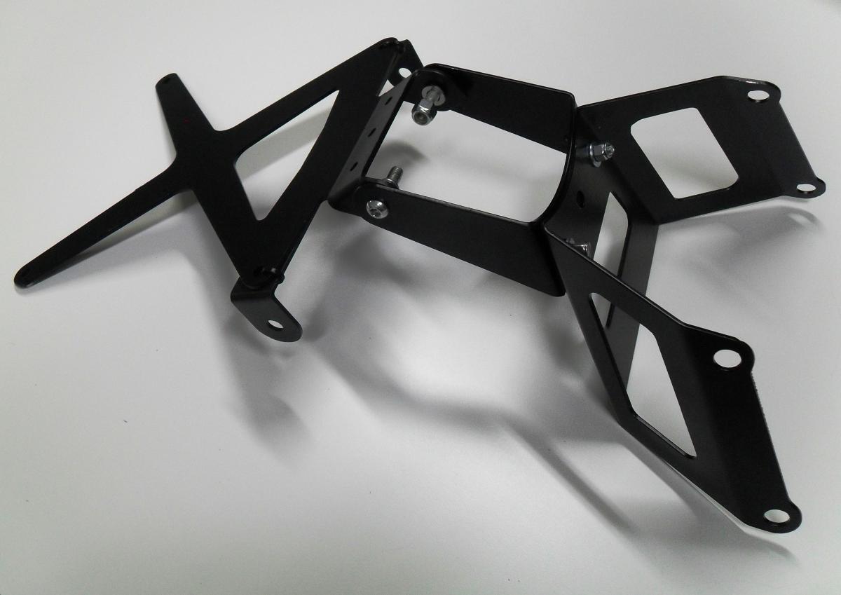 Rekisterikilpiteline Kawasaki Z 800 2013-2015, Säädettävä - 4Racing