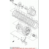 Kytkimen Painelevy Suzuki GSX-R 1000 2001-2004