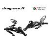Jalkatappisarja Kawasaki ZX-6R 2005-2006 Normaali Sekä Käänteinen Vaihdekaavio - Bonamici Racing