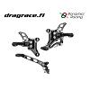 Jalkatappisarja Ducati 848/1098/1198 Normaali Sekä Käänteinen Vaihdekaavio - Bonamici Racing