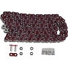 Ketju 530 ZVX3 "QX-rengas" 150 Lenkkiä Metalli Punainen - EK Chains