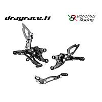 Jalkatappisarja Honda CBR 1000 RR 2008-2016 Käänteinen Vaihdekaavio - Bonamici Racing