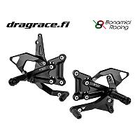 Jalkatappisarja Kawasaki ZX-10R 2026 Normaali Sekä Käänteinen Vaihdekaavio - Bonamici Racing