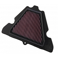 Ilmansuodatin Kawasaki Z 1000 2011-2015, Z 1000 SX 2011-2014, Versys 1000 2012-2015 - K&N Filters