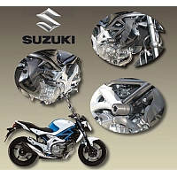 Crash Pads Suzuki SVF 650 Gladius 2009-&gt; Bike Design