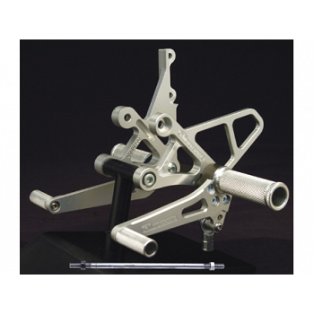 Jalkatappisarja Suzuki GSX-R 1000 2001-2004, GSX-R 600 2001-2005, GSX-R 750 2000-2005 - Woodcraft