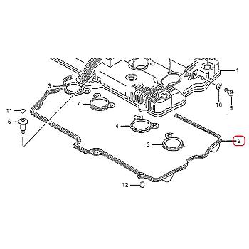 Venttiilikopantiiviste Suzuki GSX-R 1100 1988-1992, GSF 1200 Bandit 1996-2006 - OEM