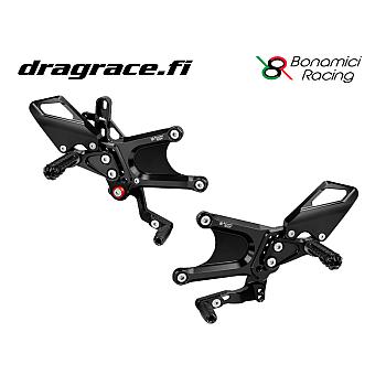 Jalkatappisarja Ducati Streetfighter V4/V4S 2025 Normaali Sekä Käänteinen Vaihdekaavio - Bonamici Racing