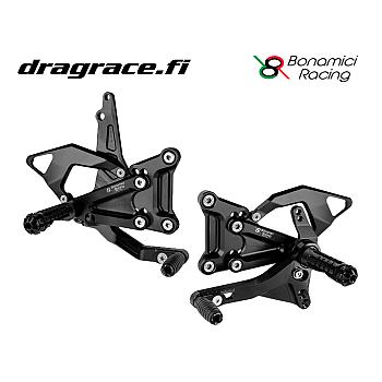 Jalkatappisarja Kawasaki ZX-10R 2026 Normaali Sekä Käänteinen Vaihdekaavio - Bonamici Racing