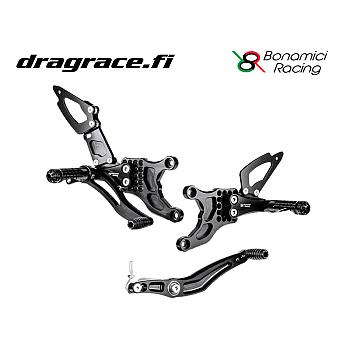 Jalkatappisarja Yamaha YZF-R1 2009-2014 Normaali Sekä Käänteinen Vaihdekaavio - Bonamici Racing