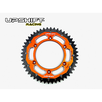 Takaratas KTM/Husqvarna/GasGas Stealth Teräs/Alumiini Musta/Oranssi (eri kokoja) - Upshift Racing