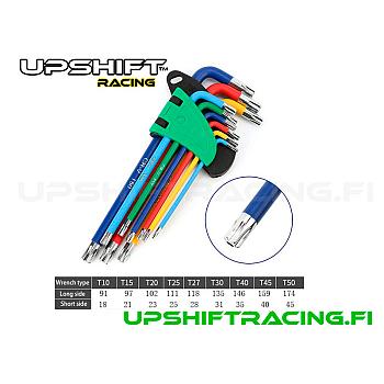 Torx-avainsarja 9kpl T10-T50 - Upshift Racing