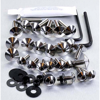 Katteenpulttisarja Ruostumatonta Terästä Kawasaki Z 1000 2007-2009 - Pro Bolt 1