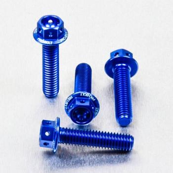 Jarru- ja Kytkinvipurunkojen Kiinnityspultit 6 x 22 mm (4 kpl), Alumiini RACE SPECS - Pro-Bolt