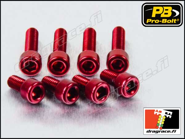 Tankinkorkinpulttisarja Suzuki Hayabusa 1999-2007, GSX-R 1000/750/600, GSF 1200/650/600, GSX, RF, SV ym. Alumiinia - Pro-Bolt